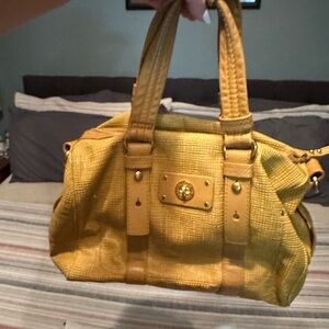 Stylish Yellow Handbag